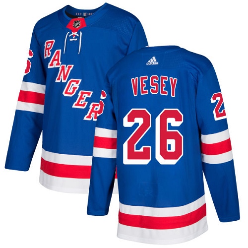 Herren New York Rangers Eishockey Trikot Jimmy Vesey #26 Authentic Königsblau Heim